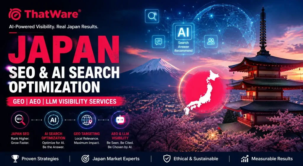 SEO services in Japan