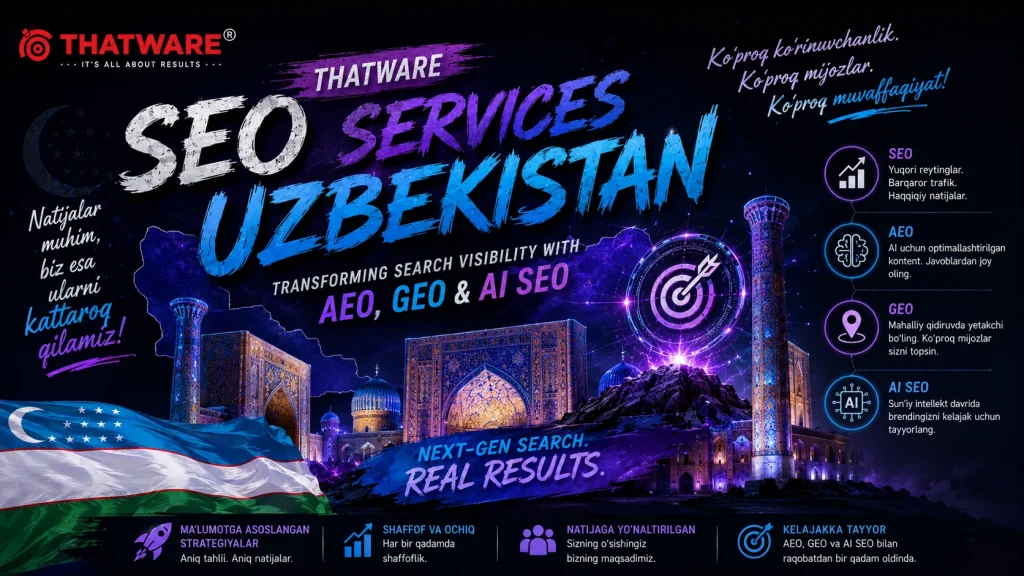 SEO Services for Uzbekistan