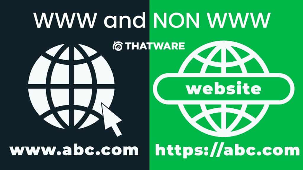 www vs non www