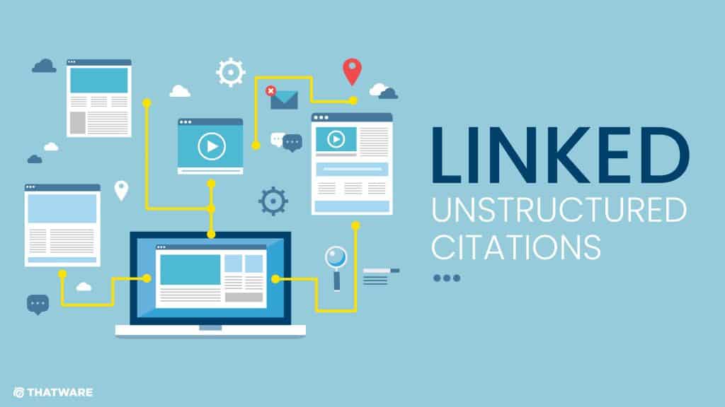 Linked Unstructured Citations