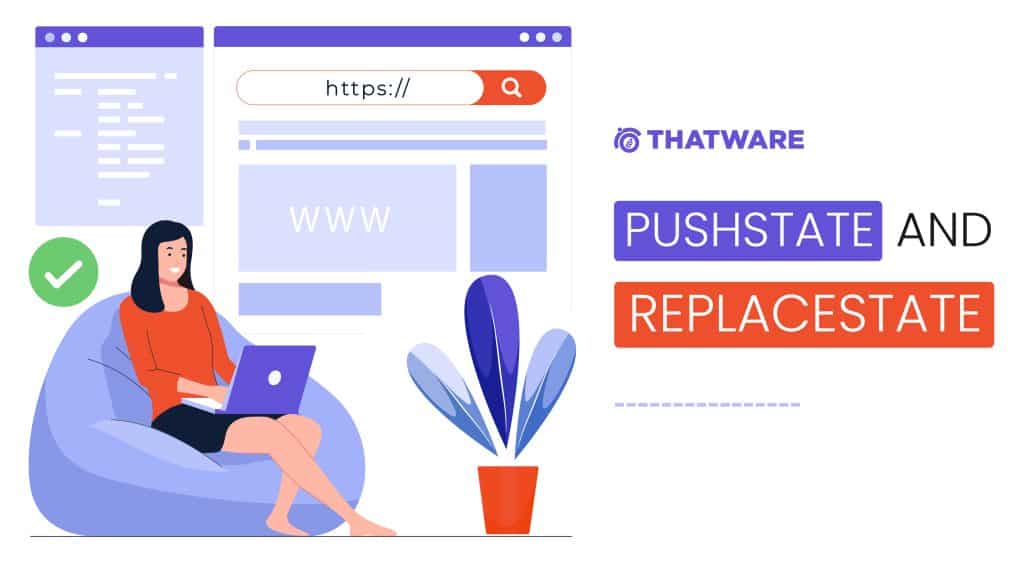 pushstate and replacestate