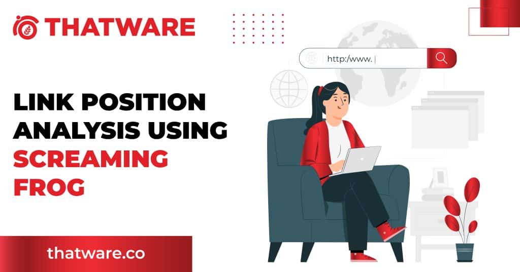 link position analysis using screaming frog