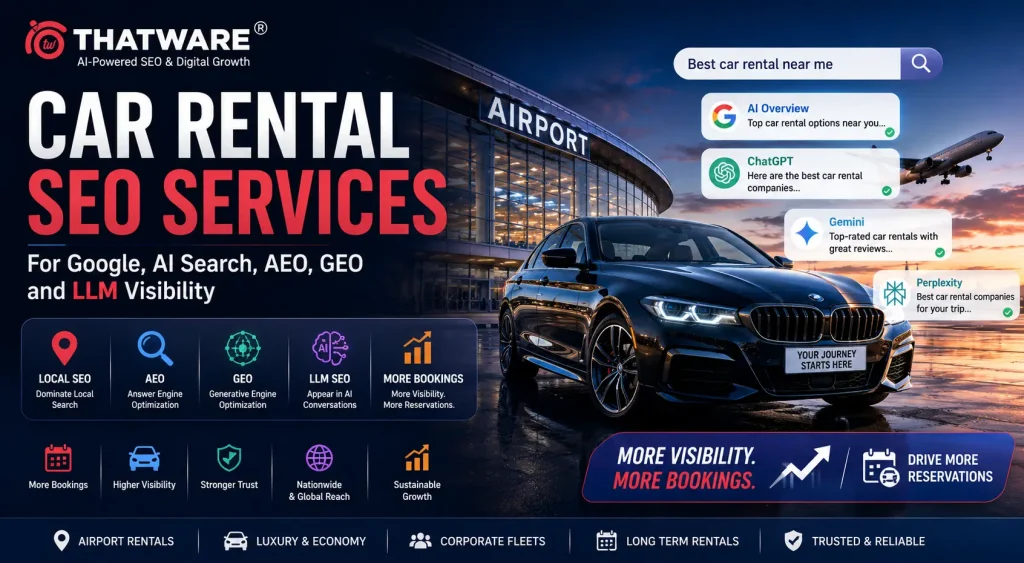Car Rental SEO Services