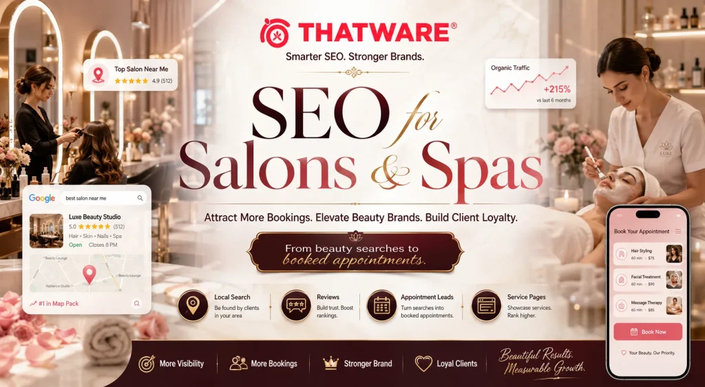 SEO Services for Salons and Spas