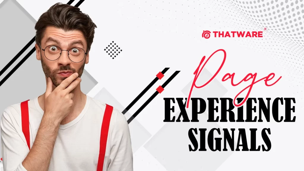 Page Experience Signals