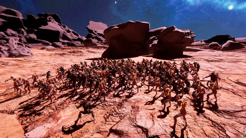 the battleground in space