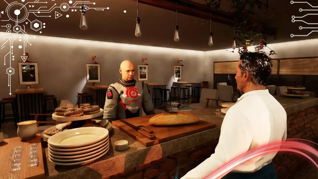 DAN ordering burger