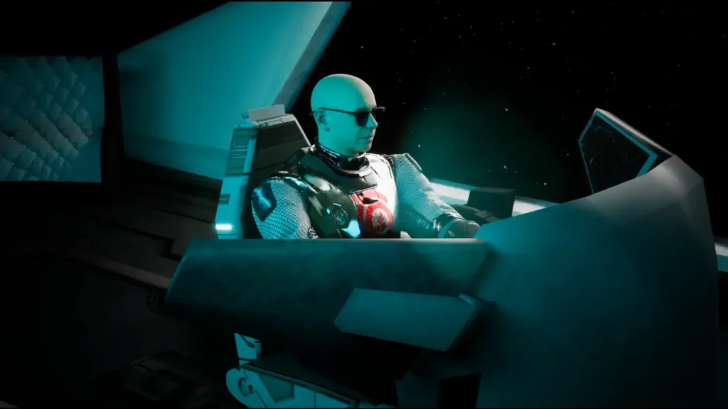 inside spaceship DAN