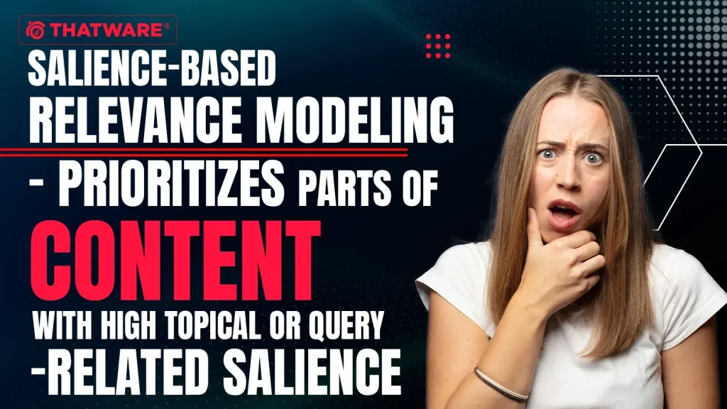 Salience-Based Relevance Modeling