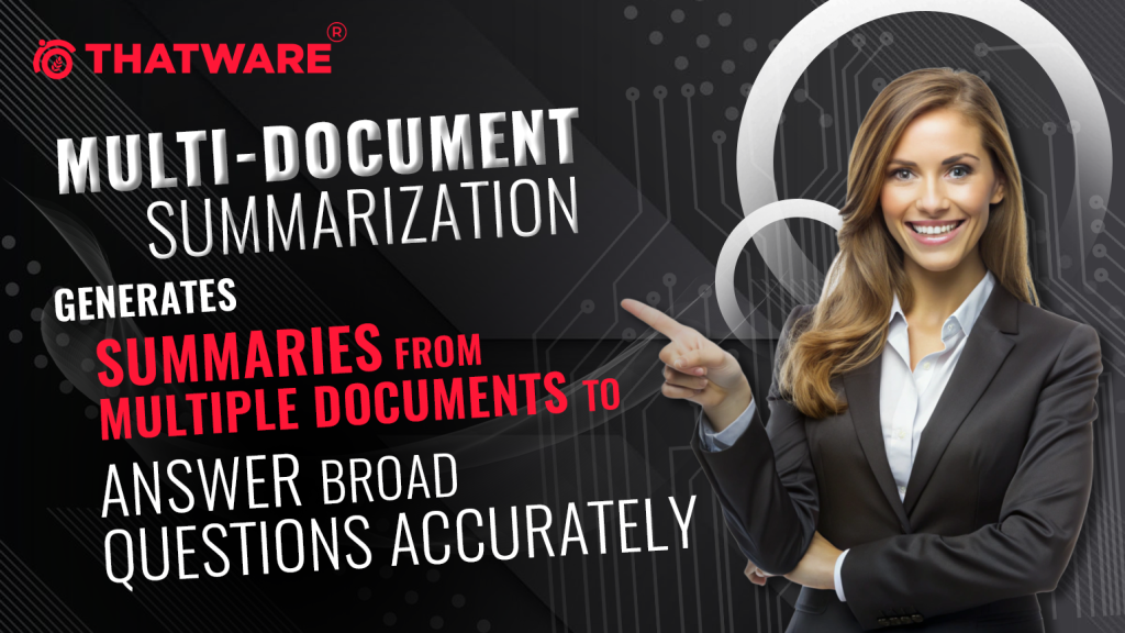 Multi-document Summarization