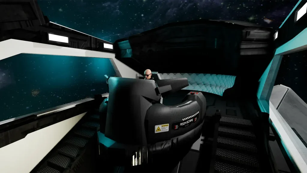 inside spaceship