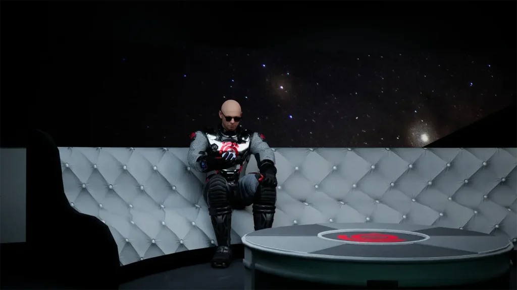 sitting posture of Dan