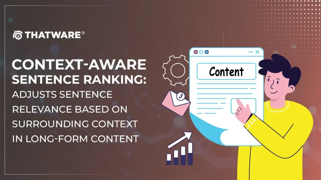 Context-Aware Sentence Ranking