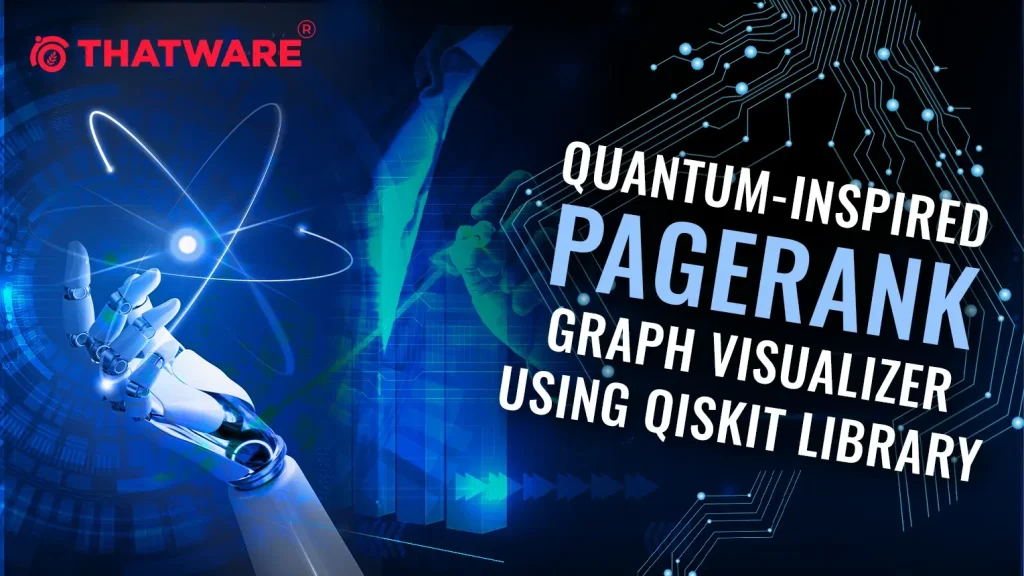 Quantum-Inspired PageRank Graph Visualizer Using Qiskit Library