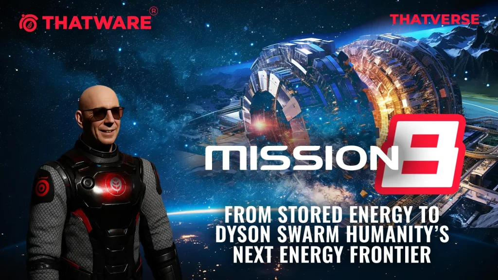 Mission 8: From Stored Energy to Dyson Swarm – Humanity’s Next Energy Frontier