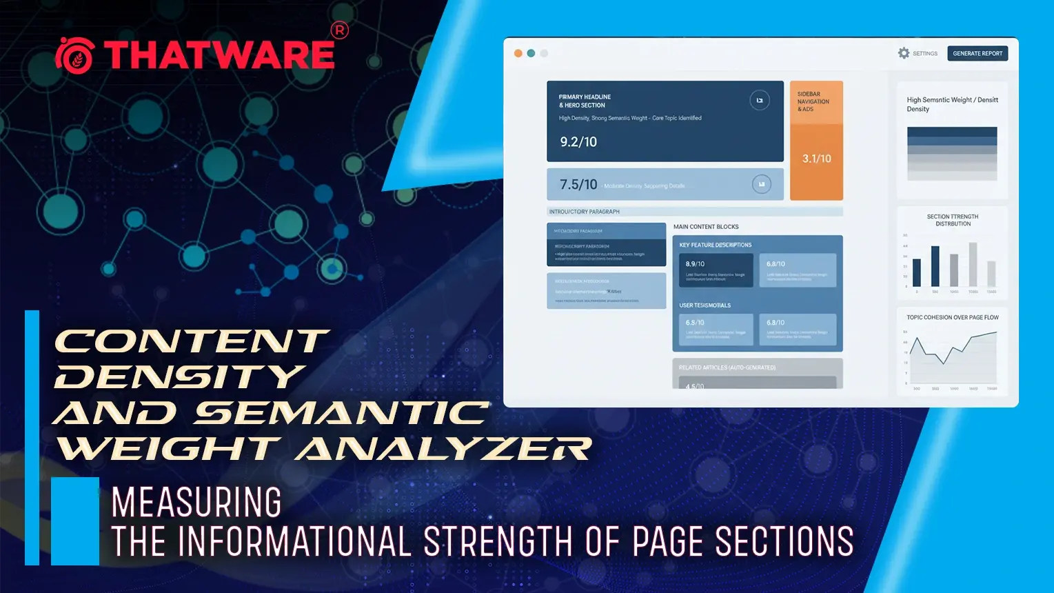 Content Density and Semantic Weight Analyzer — Measuring the Informational Strength of Page Sections