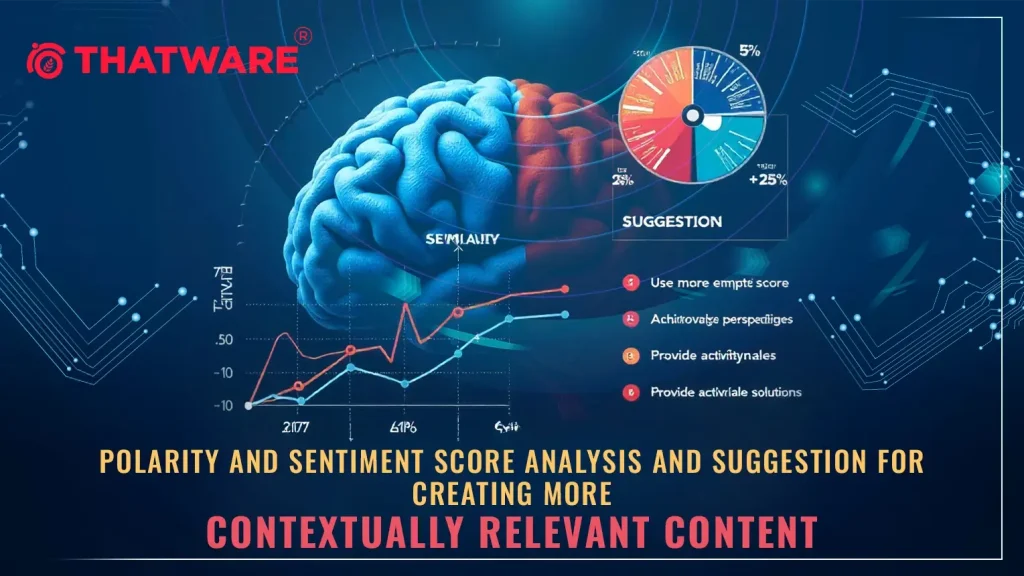 Polarity and Sentiment Score Analysis and Suggestion