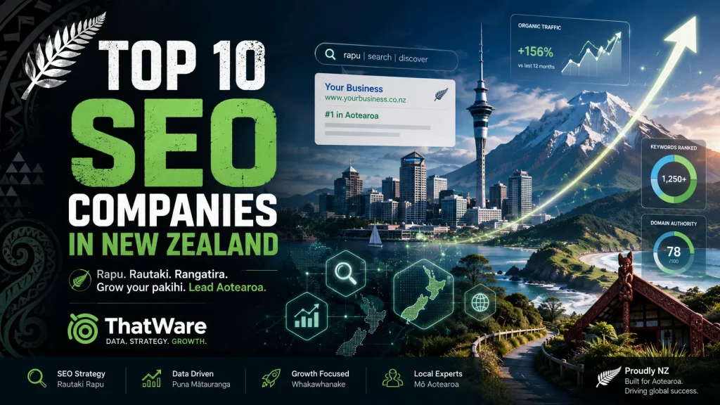 top 10 SEO companies in NZ