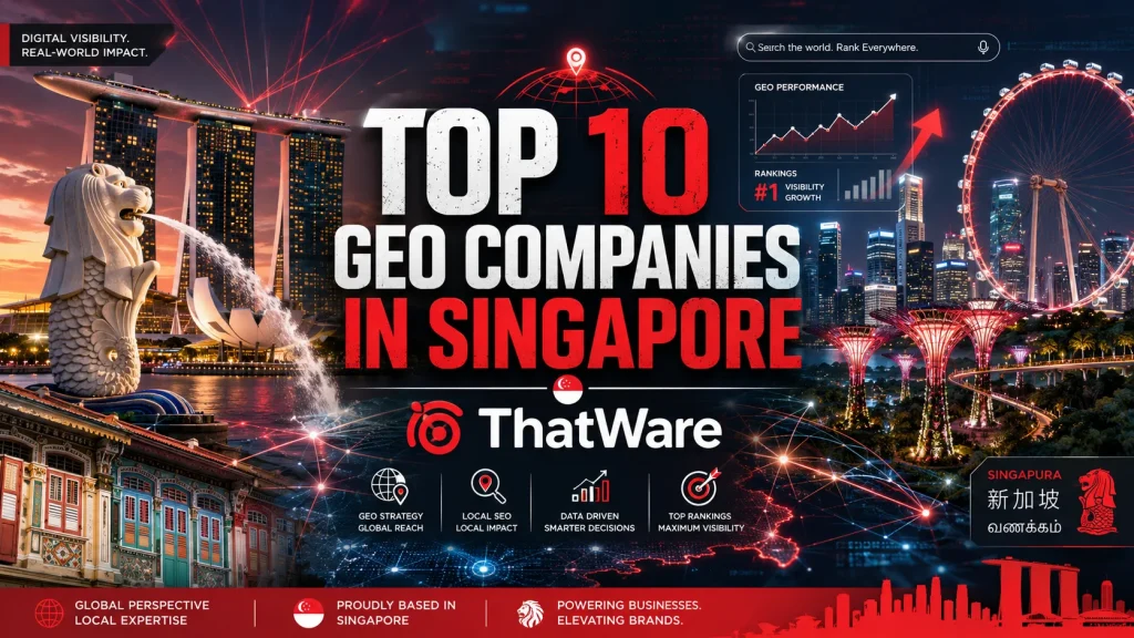 top 10 geo companies in Singapore