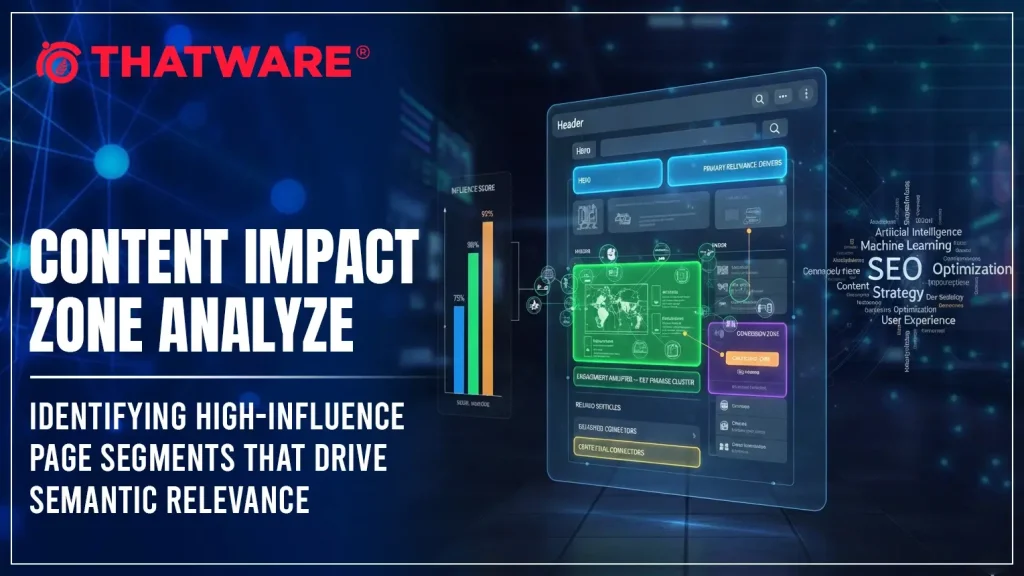 Content Impact Zone Analyzer