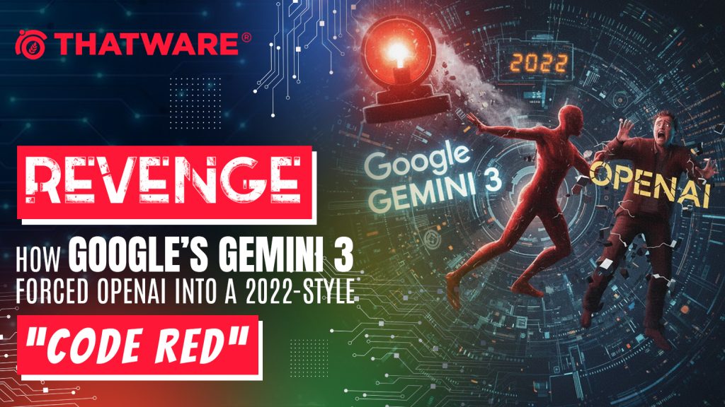 REVENGE How Google’s Gemini 3 Forced OpenAI Into a 2022-Style “Code Red”