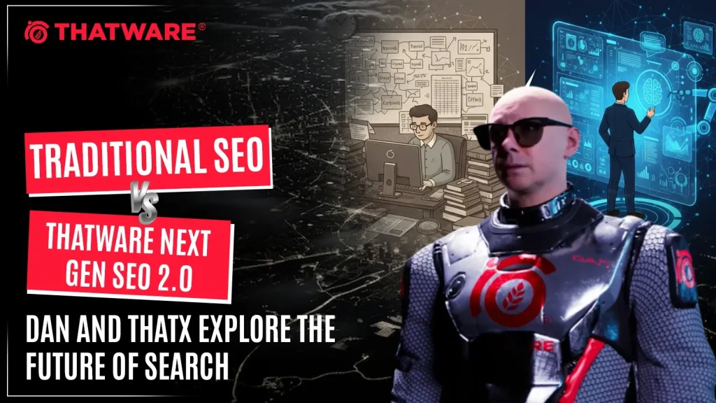 Traditional SEO vs ThatWare Next Gen SEO 2.0 Dan and ThatX Explore the Future of Search