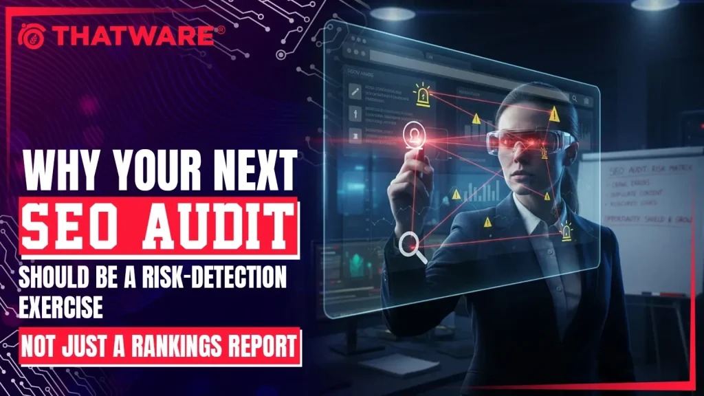 Why Your Next SEO Audit Should Be a Risk-Detection Exercise, Not Just a Rankings Report