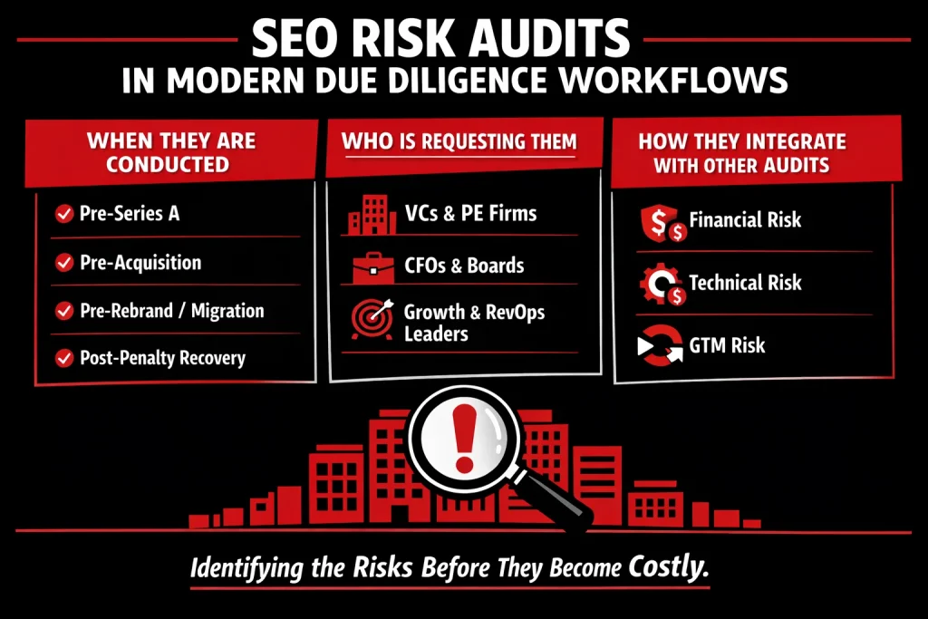 SEO Risk Audits in Modern Due Diligence Workflows