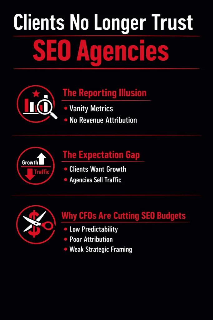 Clients No Longer Trust SEO Agencies