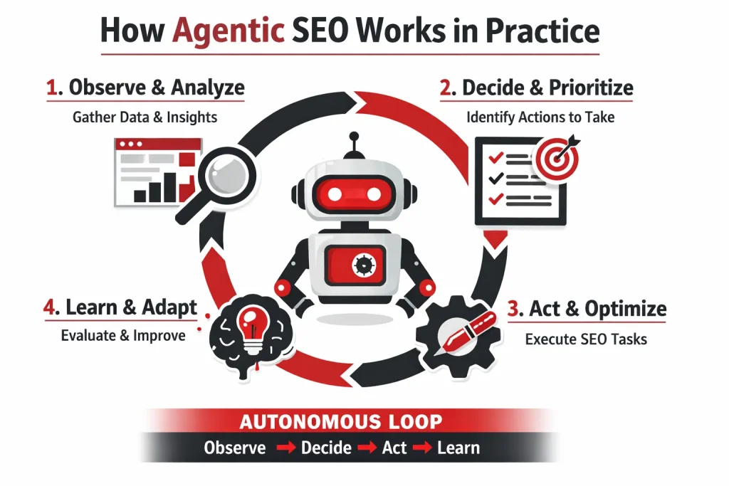How Agentic SEO Works in Practice