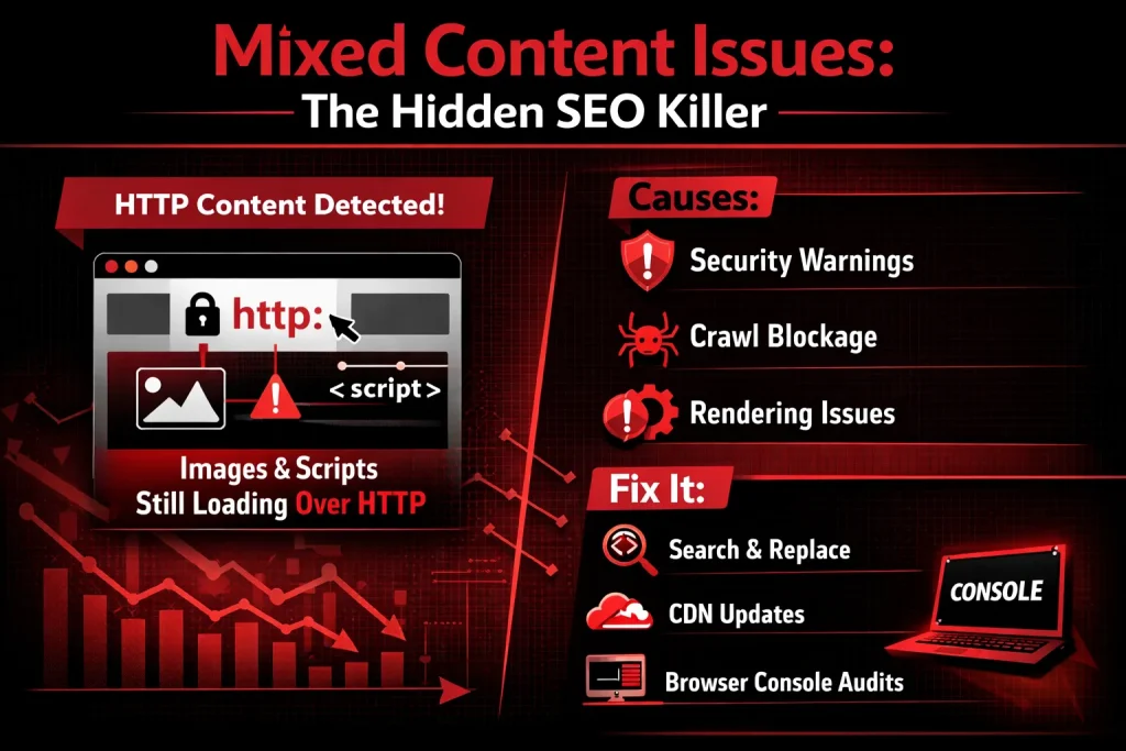 Mixed Content Issues The Hidden SEO Killer