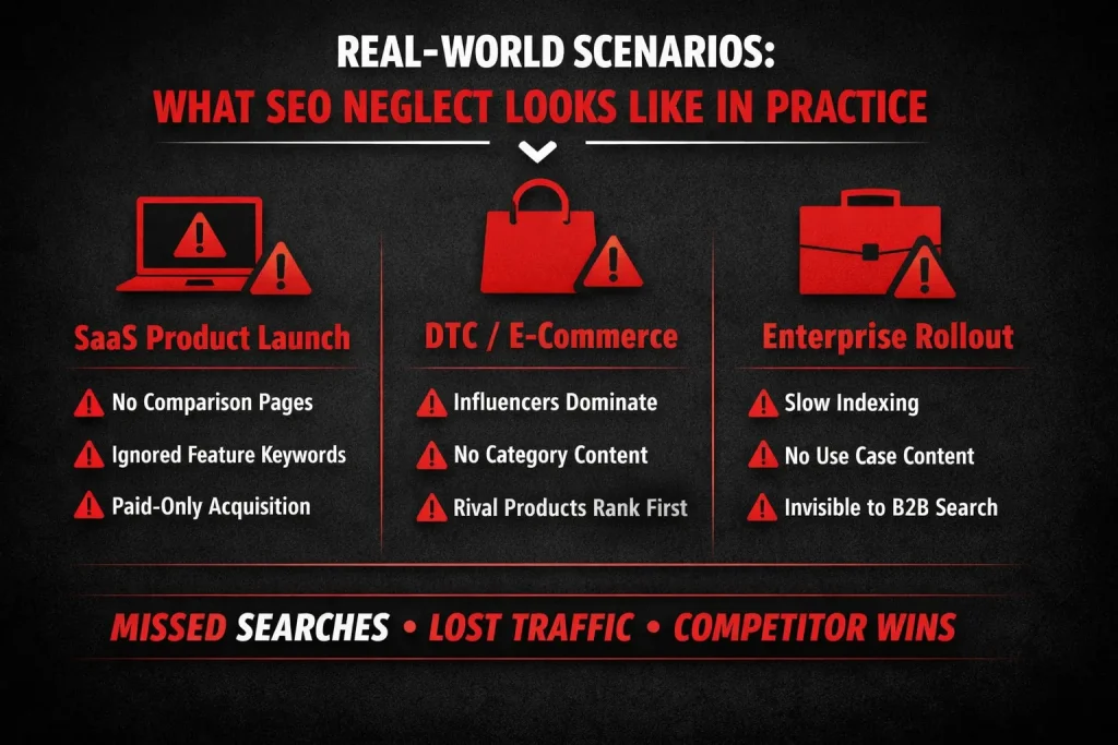 Real-World Scenarios What SEO Neglect Looks Like in Practice