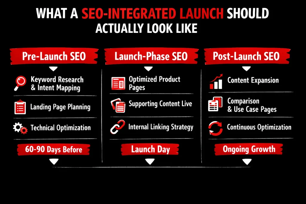 What an SEO-Integrated Launch Should Actually Look Like