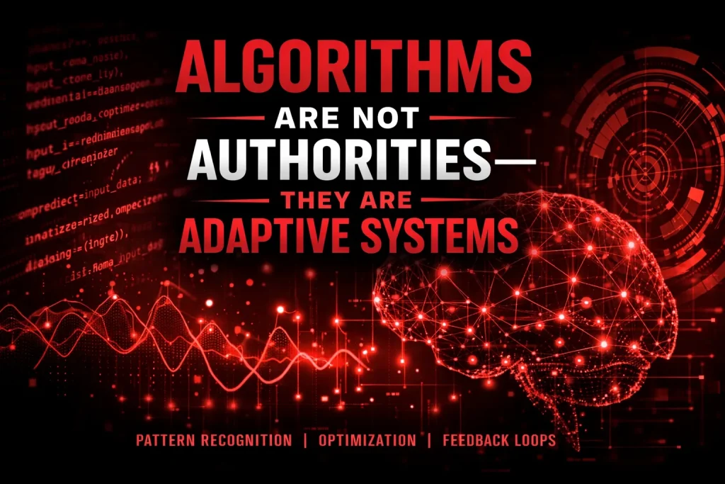 Algorithms Are Not Authorities