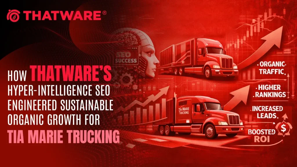 How ThatWare’s Hyper-Intelligence SEO Engineered Sustainable Organic Growth for Tia Marie Trucking