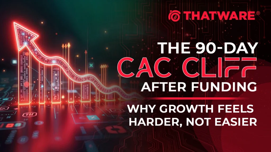 The 90-Day CAC Cliff After Funding