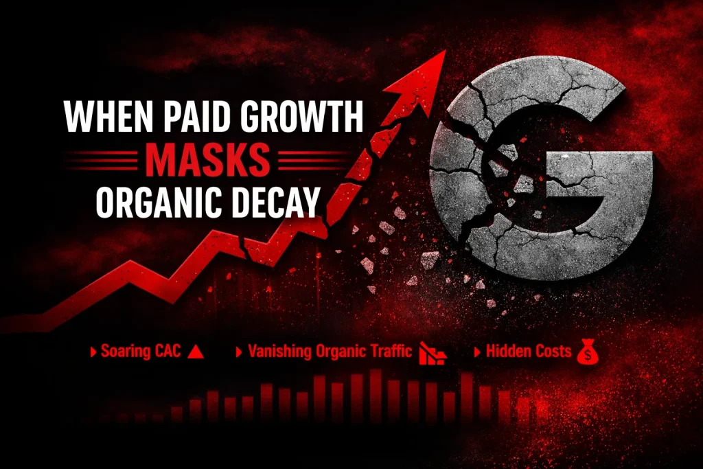 When Paid Growth Masks Organic Decay
