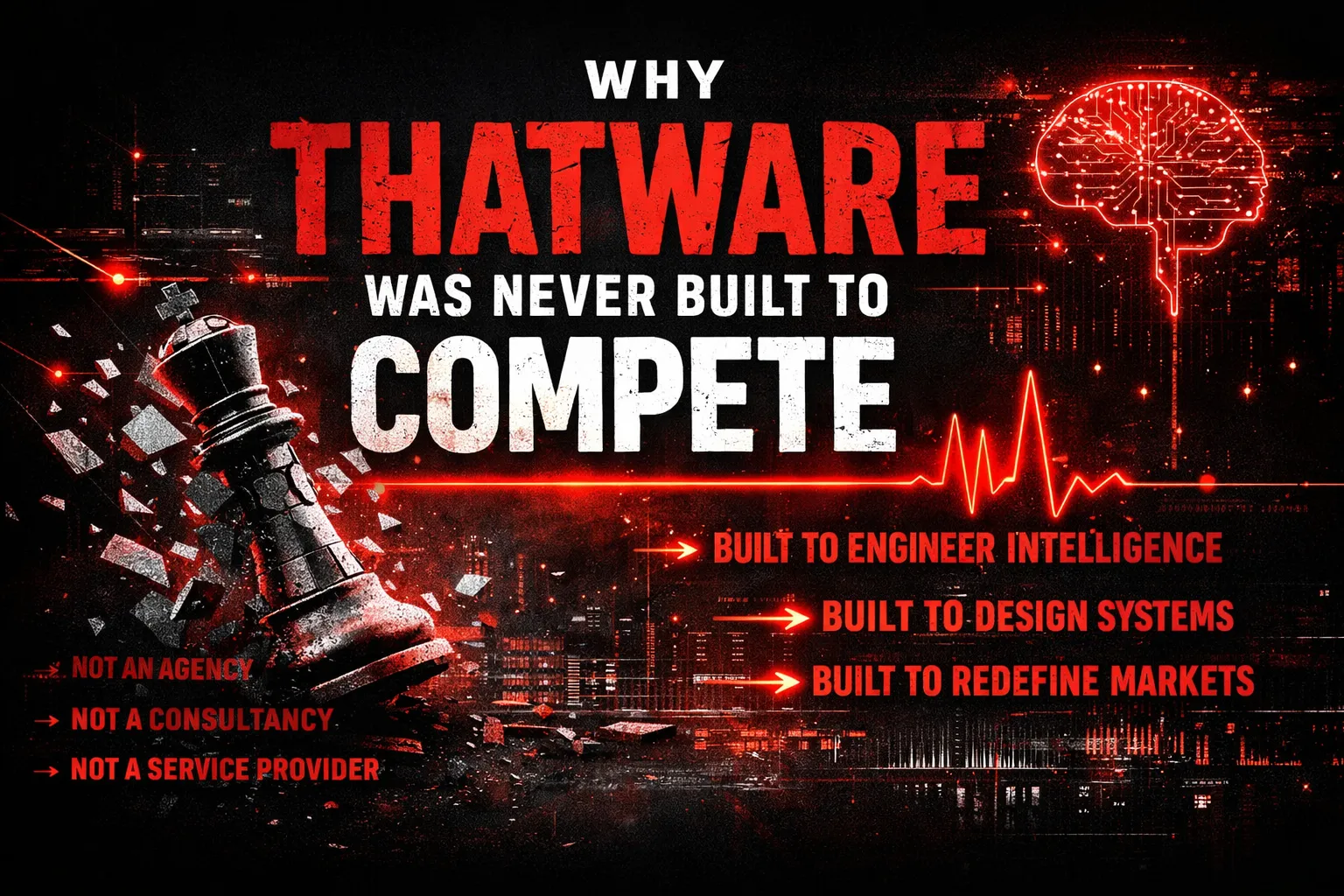 Why ThatWare Was Never Built to Compete