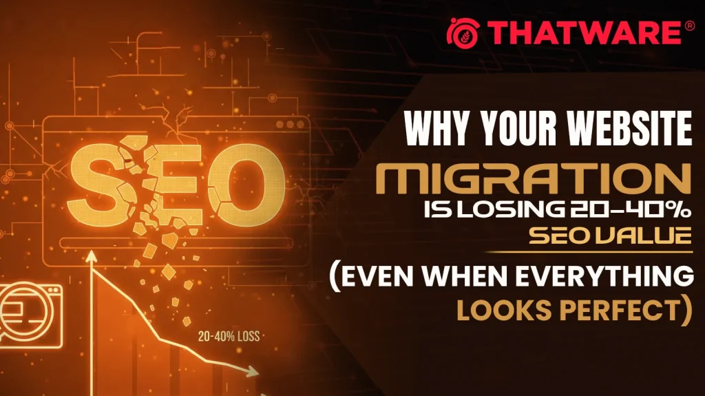 Why Your Website Migration Is Losing 20–40% SEO Value