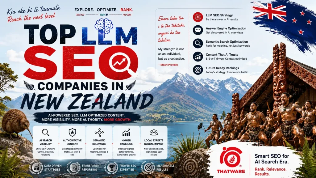 top LLM SEO companies in New Zealand