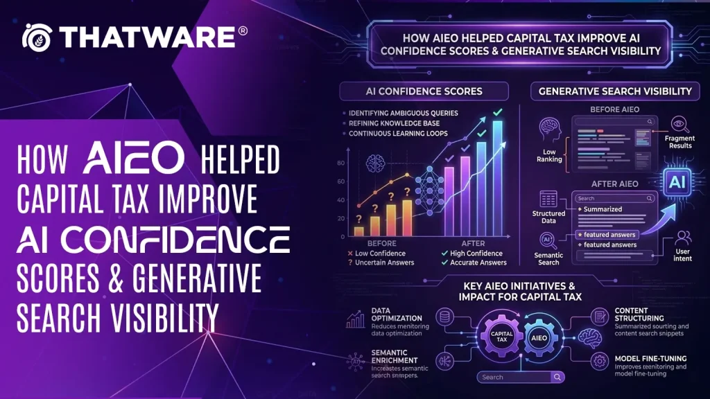 How AIEO Helped Capital Tax Improve AI Confidence Scores & Generative Search Visibility