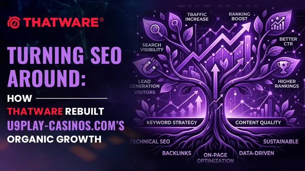 Turning SEO Around_ How ThatWare Rebuilt U9play-Casinos.com’s Organic Growth