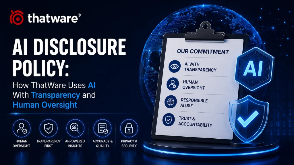 AI Disclosure Policy