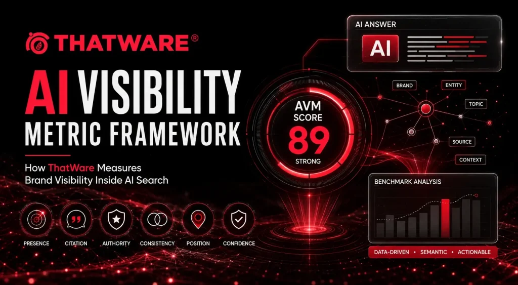 AI Visibility Metric Framework