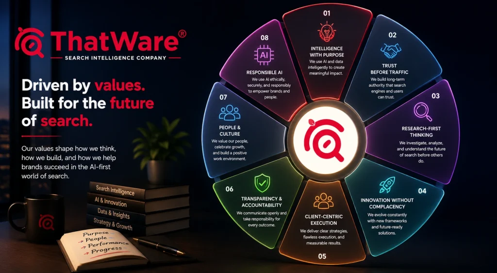 Our Values What Drives ThatWare Forward Cover