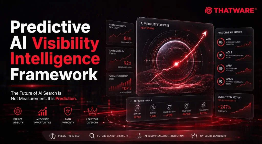 Predictive AI Visibility Intelligence Framework