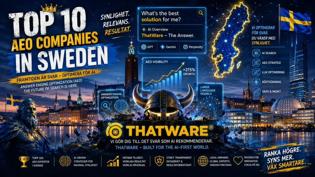 Top 10 AEO Companies in Sweden