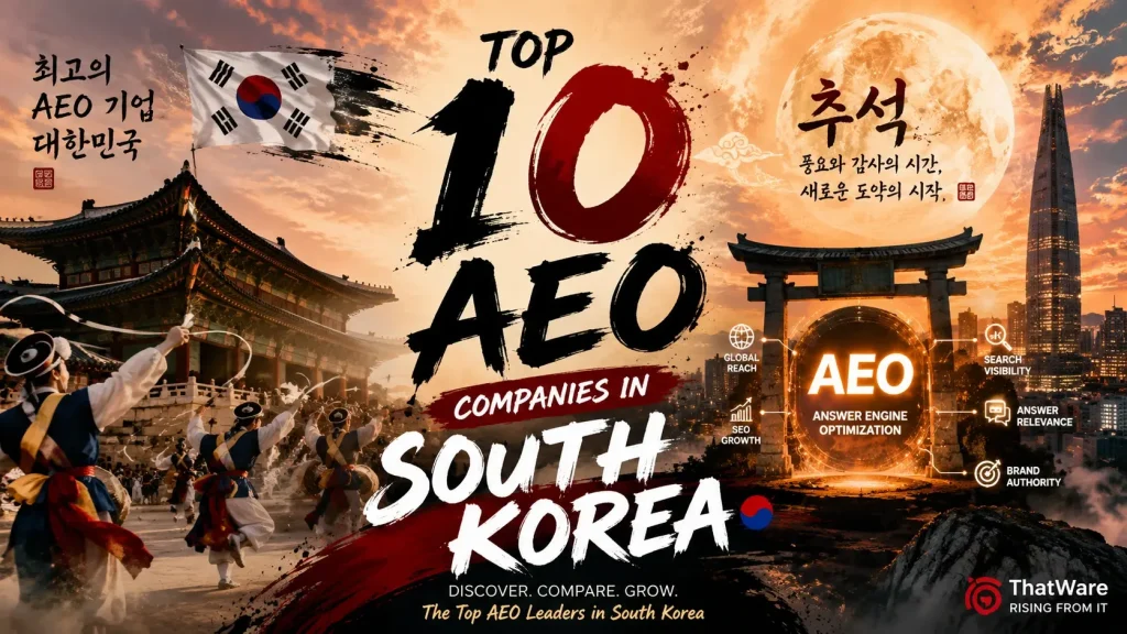 Top 10 AEO Companies in South Korea