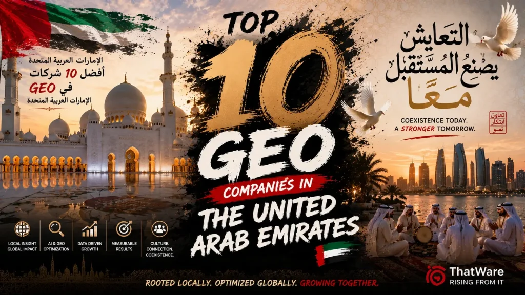 Top 10 GEO Companies in The United Arab Emirates