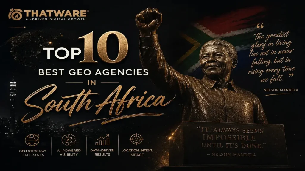 Top 10 GEO companies in South Africa